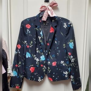 Worthington Floral Blazer XL EUC